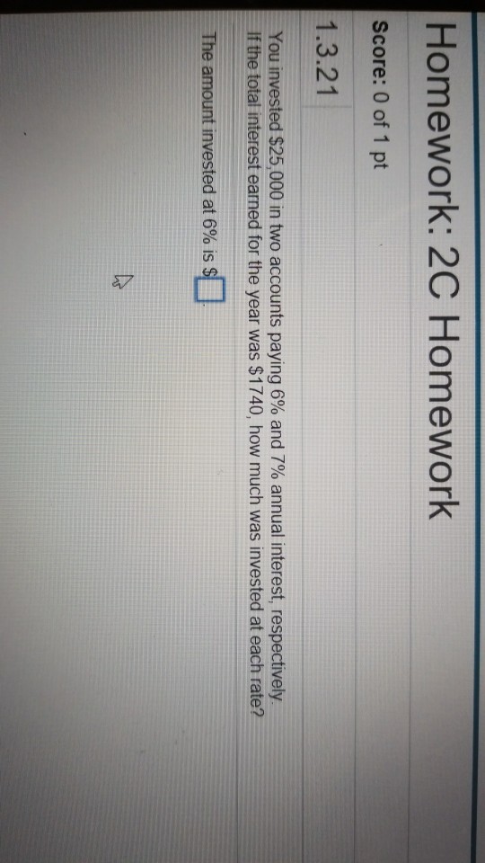 Solved Homework: 2C Homework Score: 0 of 1 pt 1.3.21 You | Chegg.com