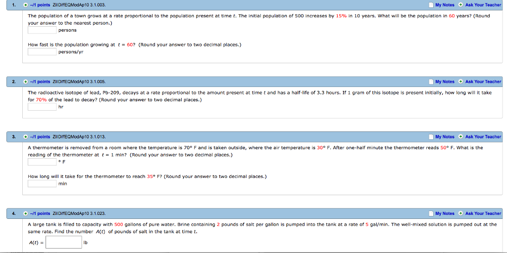 Solved The Population Or A Town Grows At A Rate Propo vrogue.co