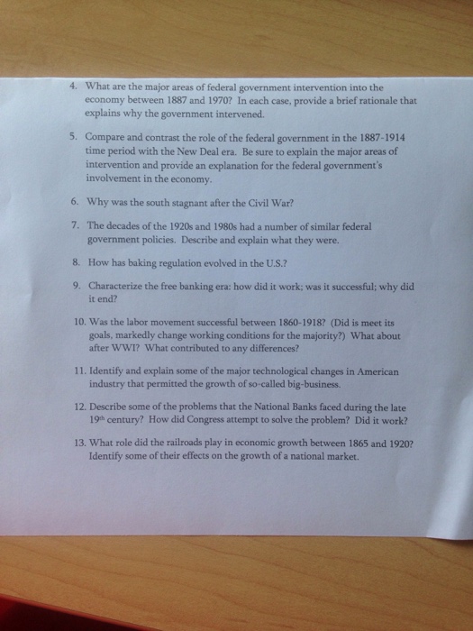 What Are The Major Areas Of Federal Government Chegg
