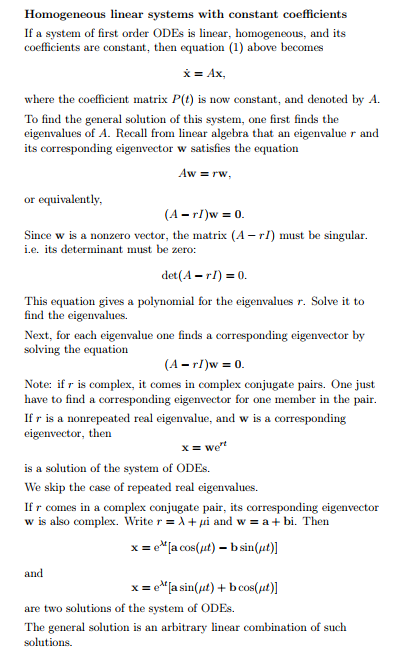 Solved 2. Recasting a system of second-order ODEs as a | Chegg.com