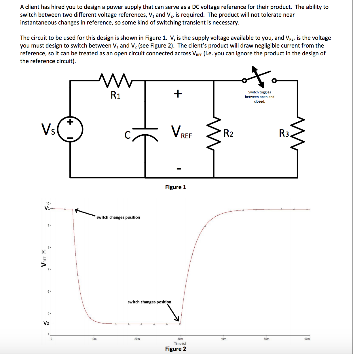 Solved A client has hired you to design a power supply that | Chegg.com