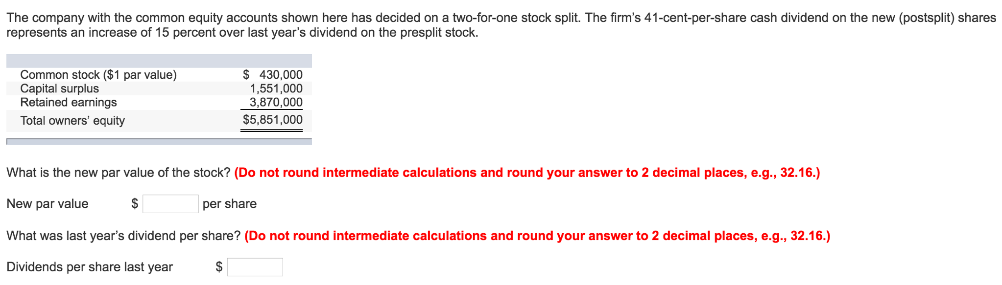 Solved The company with the common equity accounts shown | Chegg.com