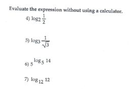 Solved Evaluate the expression without using a calculator. | Chegg.com