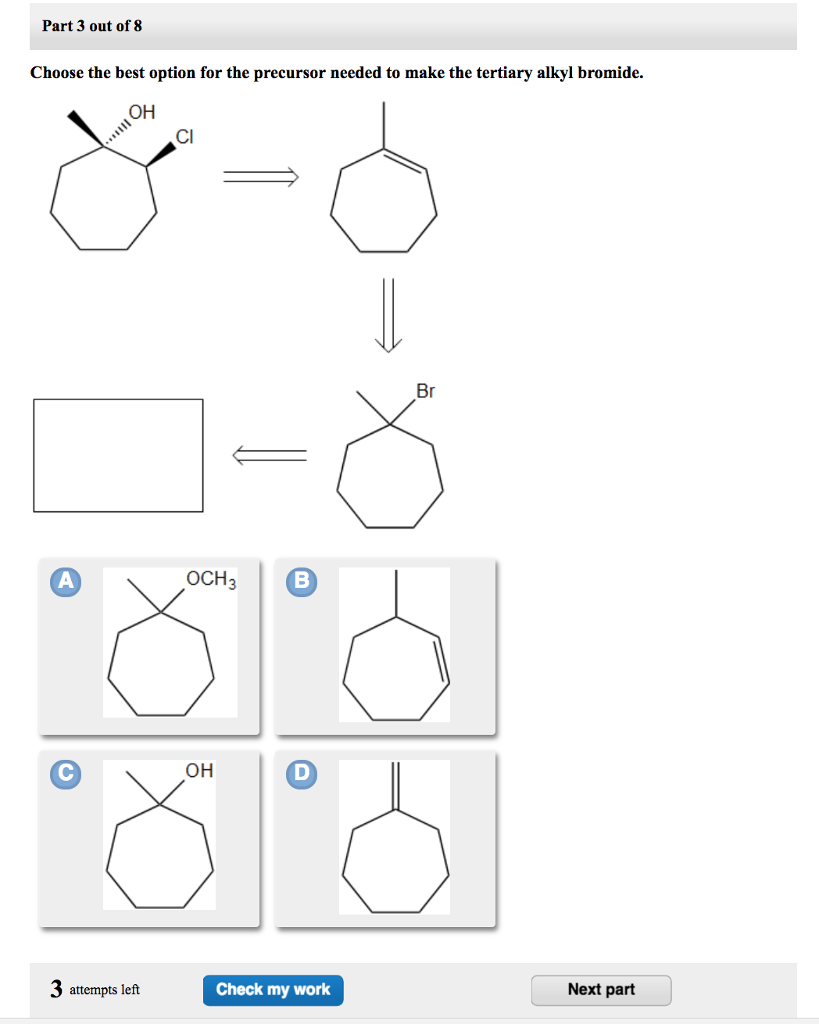 Solved Part 3 Out Of 8 Choose The Best Option For The | Chegg.com