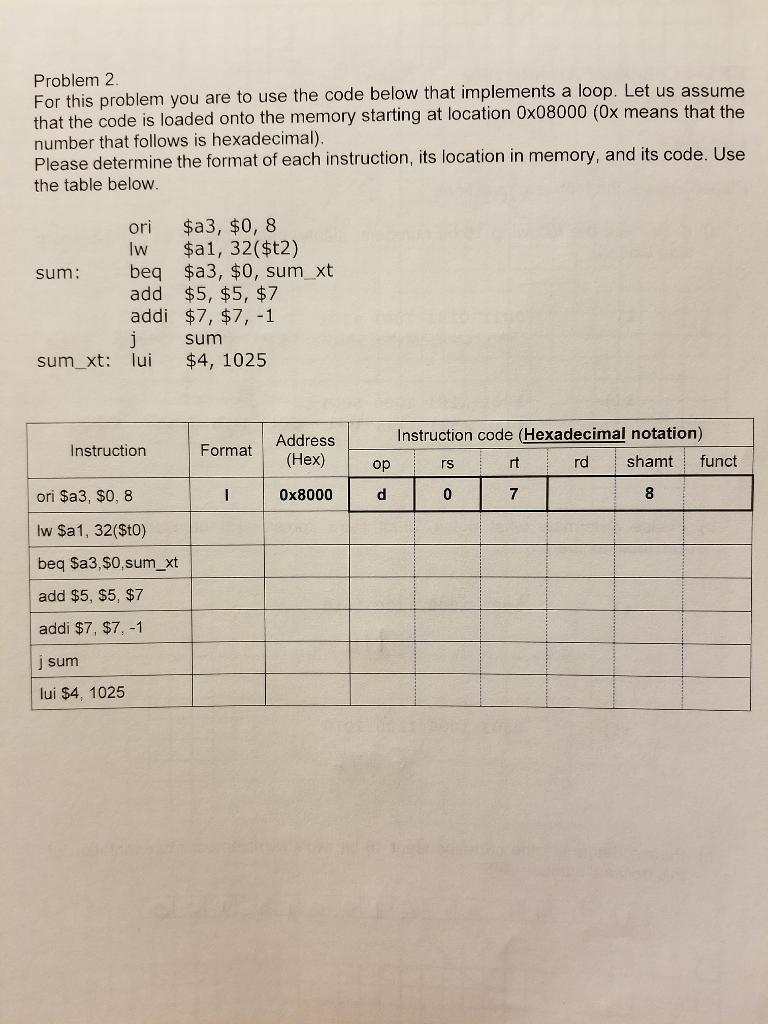 Solved Problem 2. For this problem you are to use the code | Chegg.com