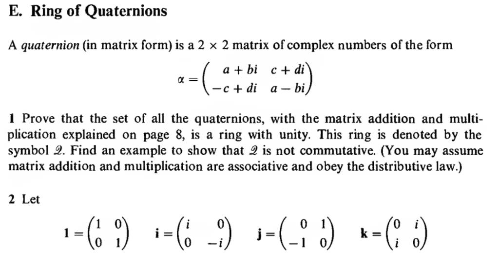 Quaternions Explained