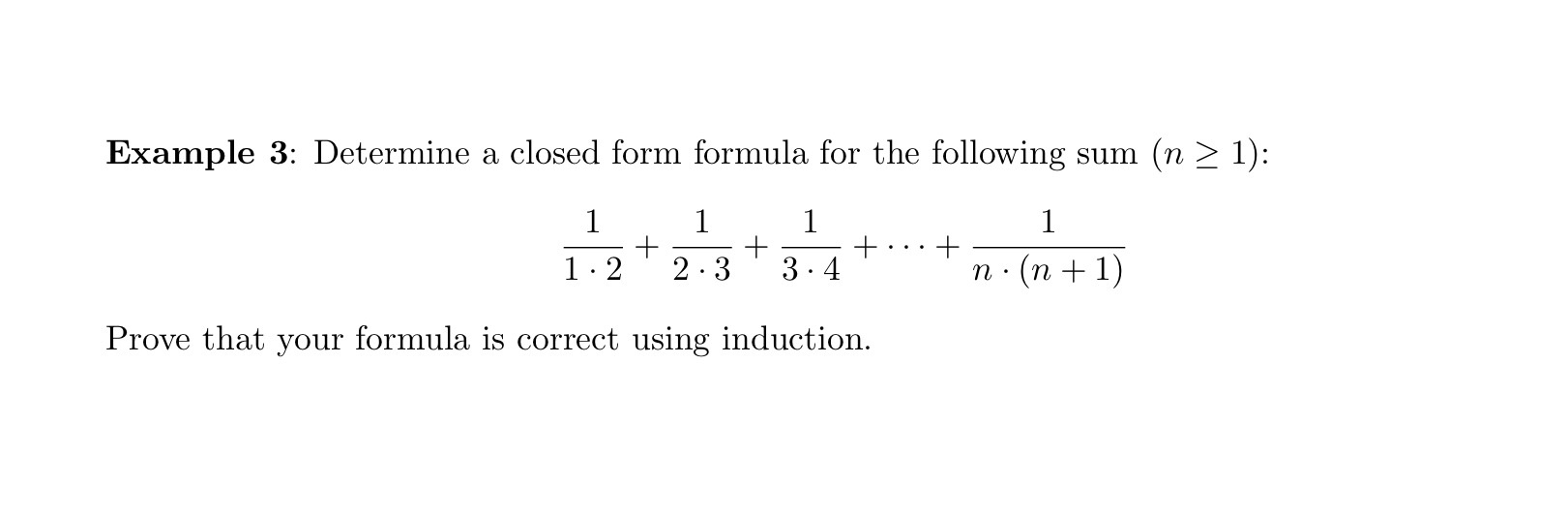 solved-determine-a-closed-form-formula-for-the-following-sum-chegg