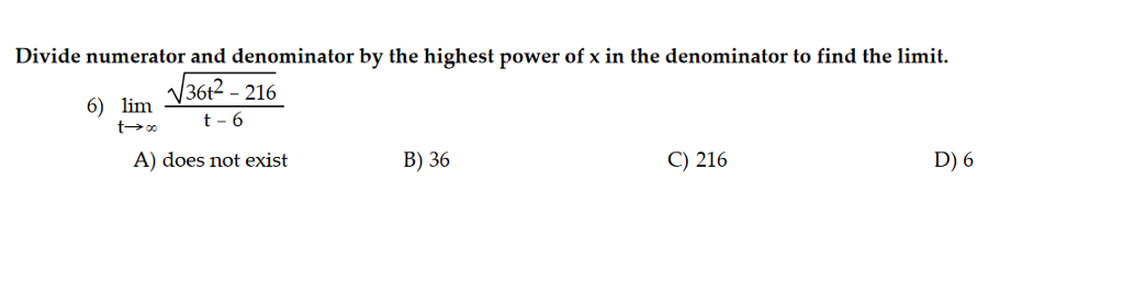 solved-divide-numerator-and-denominator-by-the-highest-power-chegg