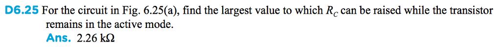 Solved Example 6.7 We want to analyze the circuit of Fig. | Chegg.com