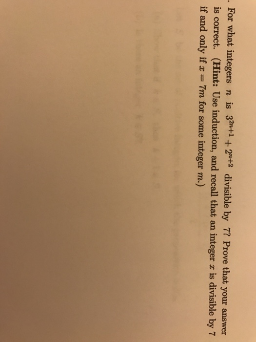solved-for-what-integers-n-is-3-2n-1-2-n-2-divisible-by-7-chegg