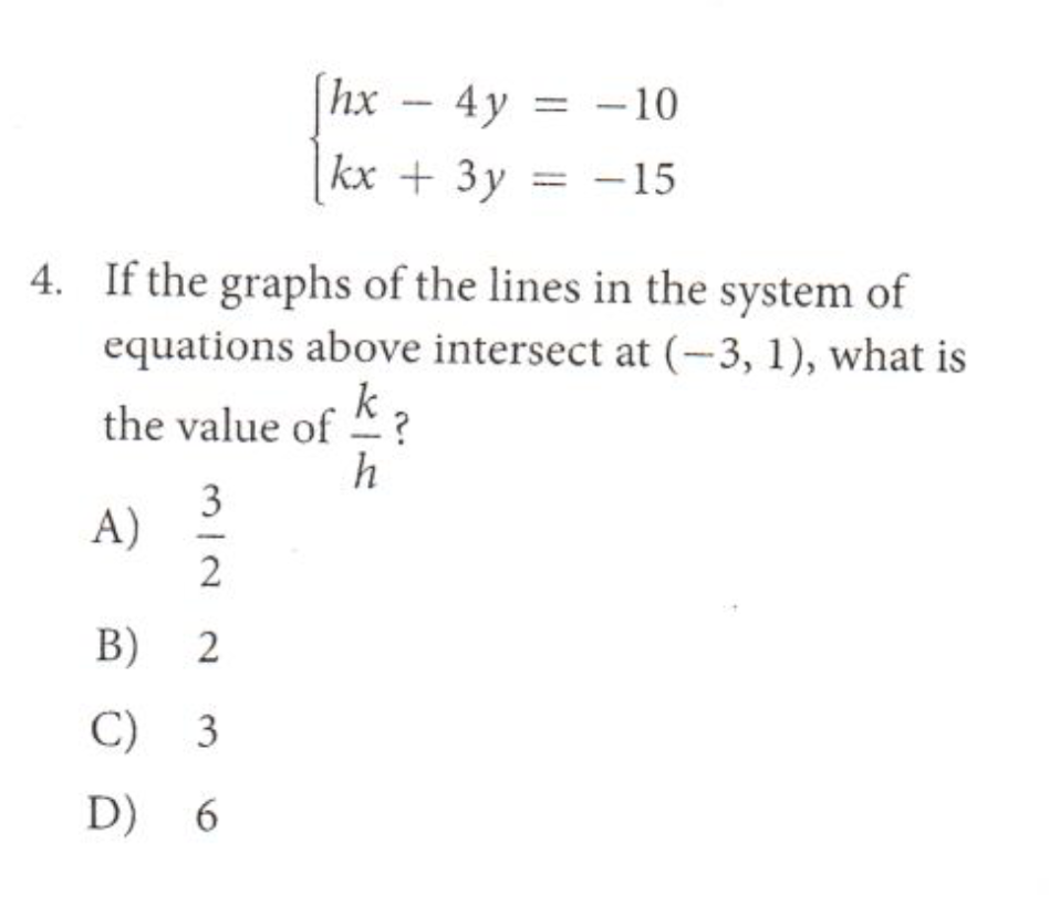 kx 2 y 5 3 x minus 4 y 10