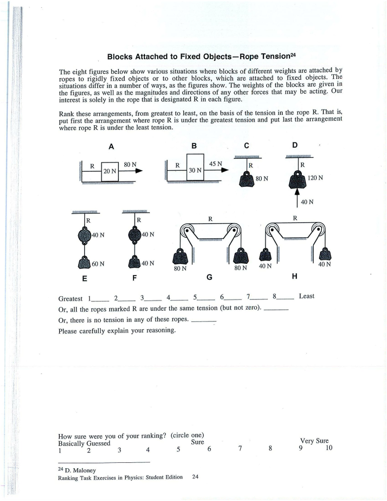 Solved Carts Moving Along Horizontal SurfaceString