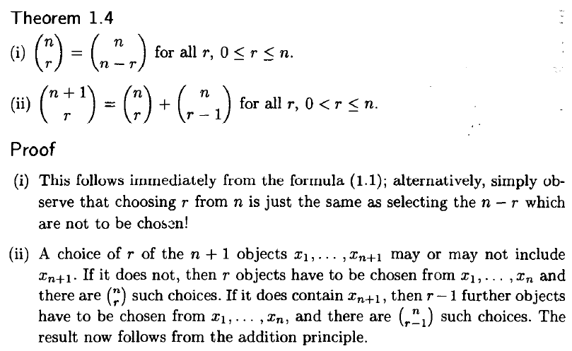 Solved Give an induction proof of the binomial theorem. (You | Chegg.com