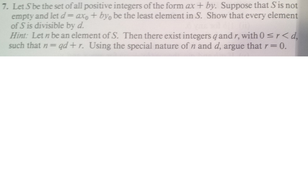 Solved Let S be the set of all positive integers of the form | Chegg.com