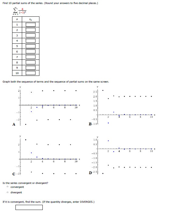 How To Find Partial Sums Of Series