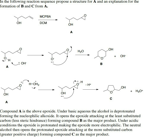 In the following reaction sequence propose a | Chegg.com