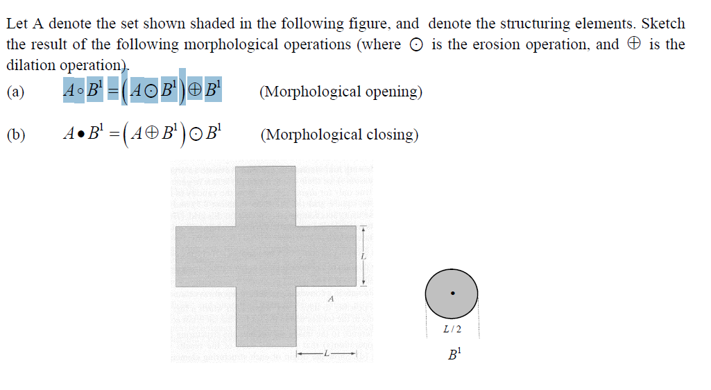 Let A Denote The Set Shown Shaded In The Following | Chegg.com