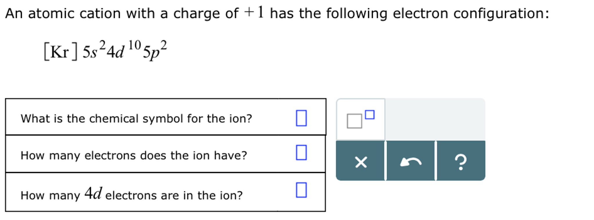 (Get Answer) Draw The Electron Configuration For A Neutral Atom Of