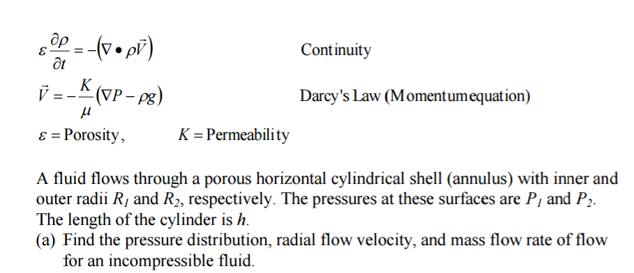 Epsilon partial differential rho/partial differential | Chegg.com