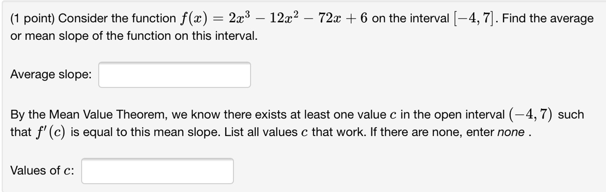 solved-consider-the-function-f-x-2x-3-12x-2-72x-6-chegg