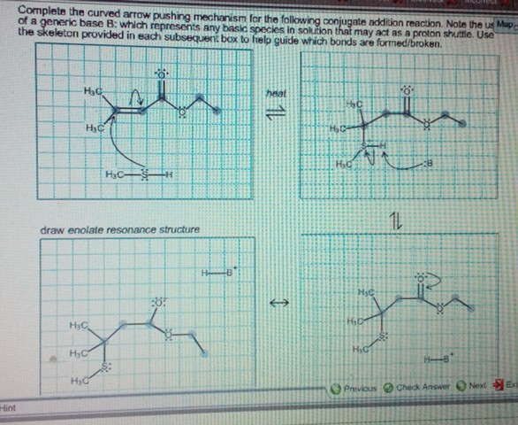 Solved Draw The Electron Pushing Mechanism | Chegg.com