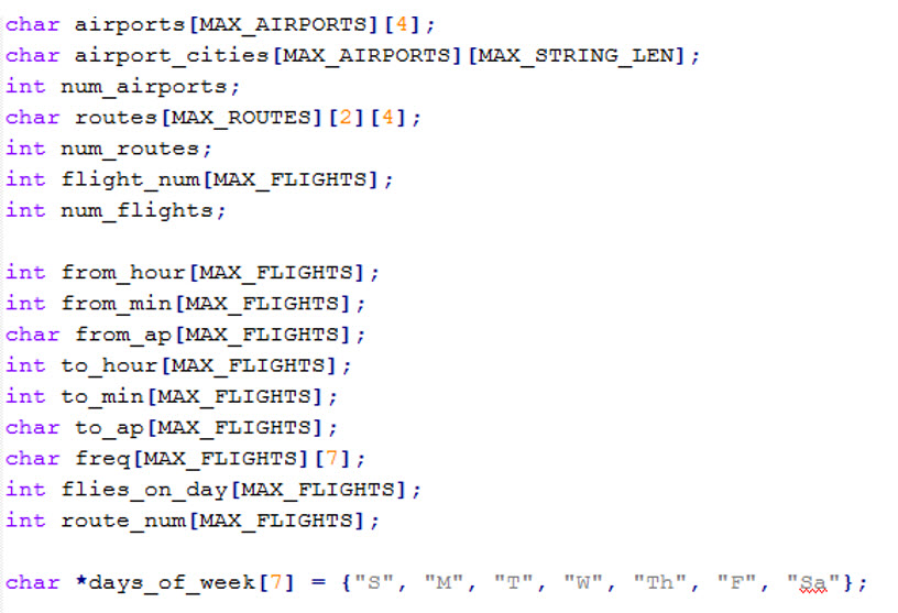 Solved Good evening! I am trying to build a C program for a | Chegg.com