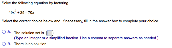 solved-solve-the-following-equation-by-factoring-49x-2-25-chegg