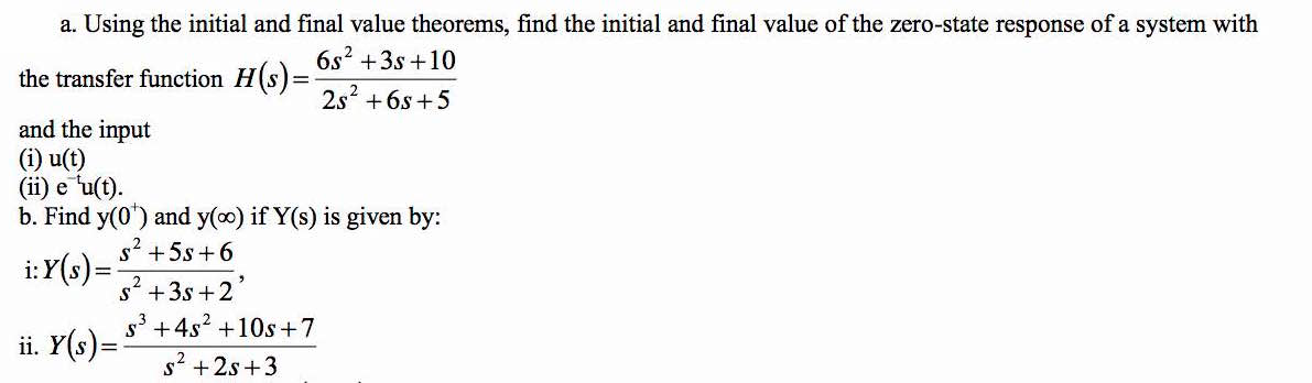 What Is Final Value Theorem