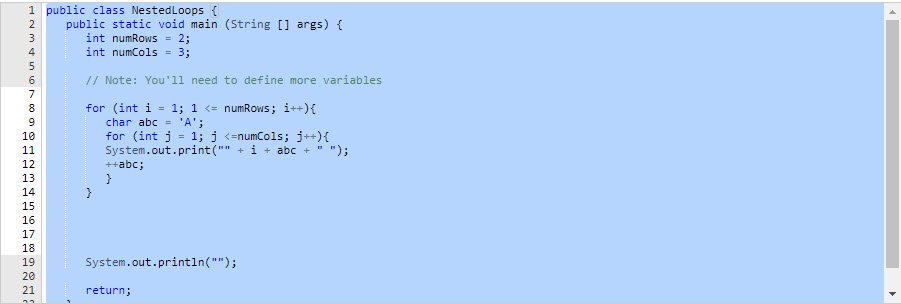 Solved I've created an indefinite loop and I don't know | Chegg.com