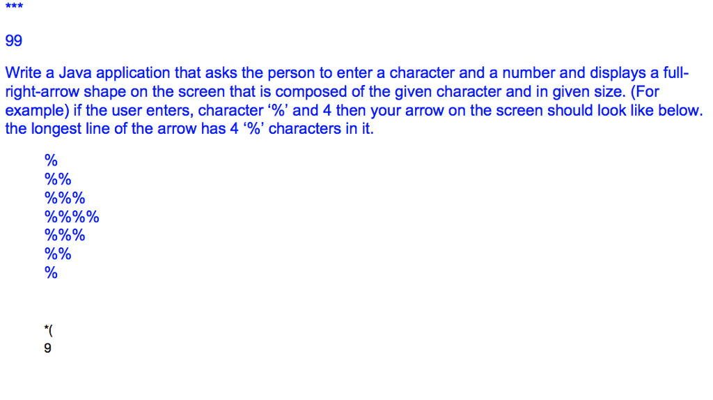 Solved Write a Java application that asks the person to | Chegg.com