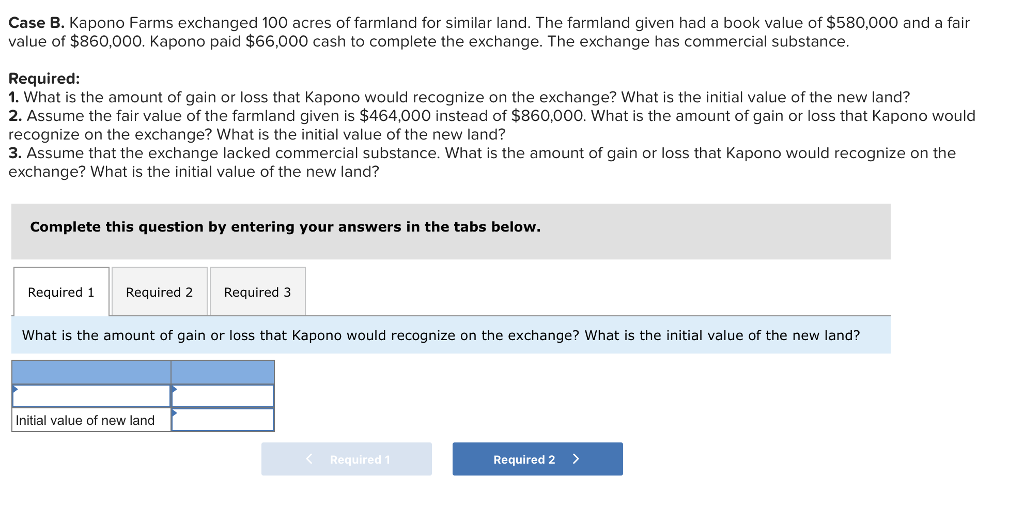 solved-6-case-a-kapono-farms-exchanged-an-old-tractor-for-a-chegg