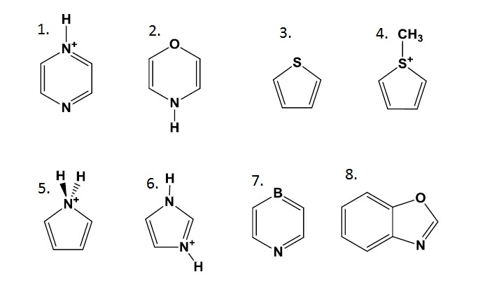 Solved Choose whether each is aromatic, nonaromatic, or anti | Chegg.com