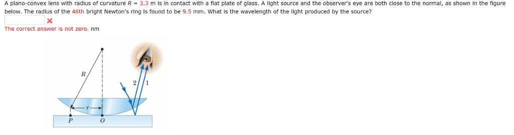 solved-a-plano-convex-lens-with-radius-of-curvature-r-3-3-m-chegg