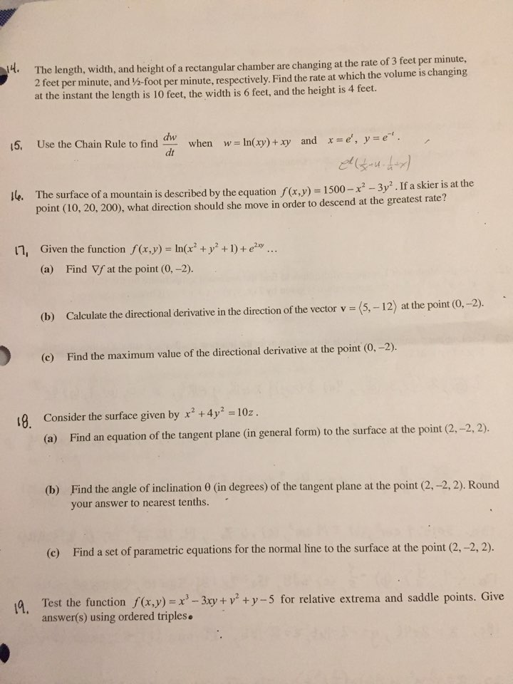 Solved The length, width, and height of a rectangular | Chegg.com