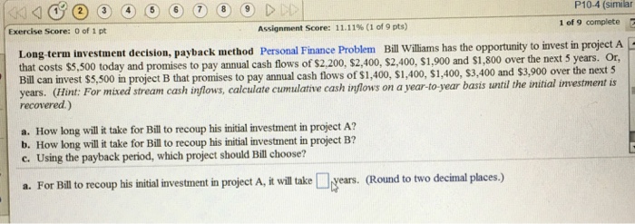 Personal finance assignment 11 writing