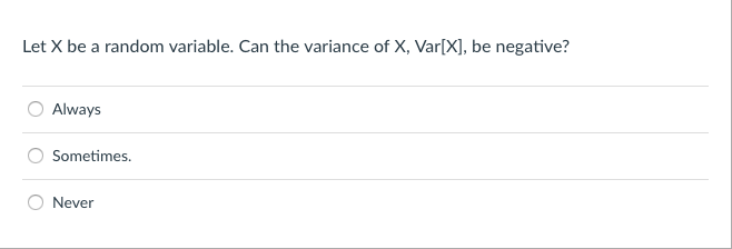 solved-let-x-be-a-random-variable-can-the-variance-of-x-chegg