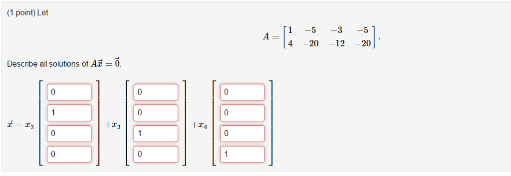 12 4x 5 20 1 4