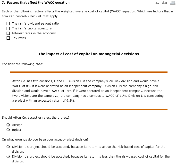 How Does Cost Of Debt Affect Wacc