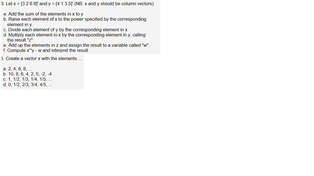Solved 3 Let X 3 2 6 8 And Y 4 1 3 5 NB X And Y Chegg solved-3-let-x-3-2-6-8-and-y-4-1-3-5-nb-x-and-y-chegg