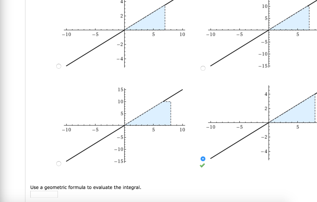 Solved Evaluate the integral using the following values. x3 | Chegg.com