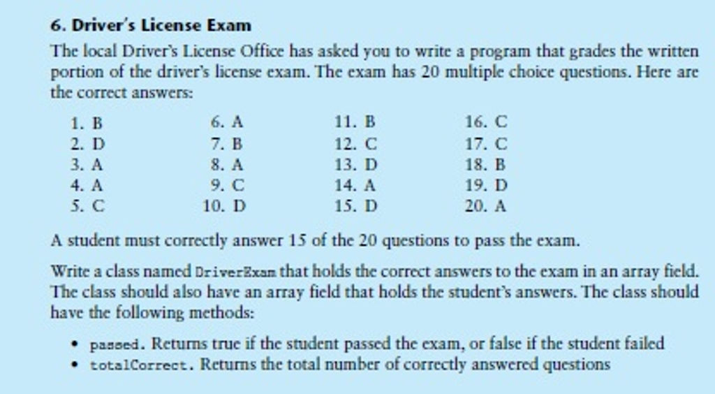 class c license test questions illinois