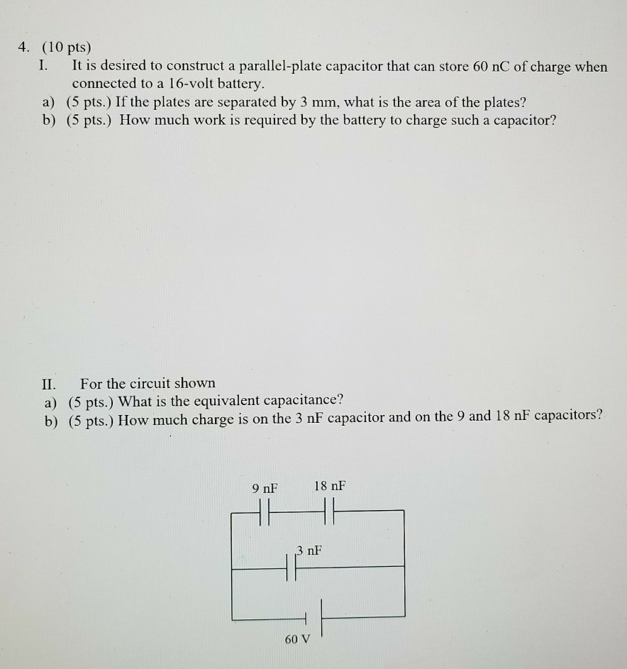 Solved 4. (10 pts) It is desired to construct a | Chegg.com