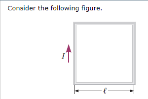 Solved (a) A conducting loop in the shape of a square of | Chegg.com
