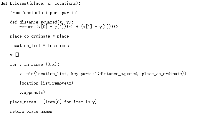 Solved A python computing about construct a tour that | Chegg.com