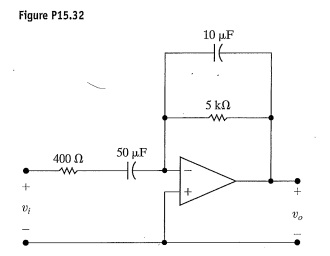 15.61 Using the circuit in FIg. 15.32(a) design a | Chegg.com
