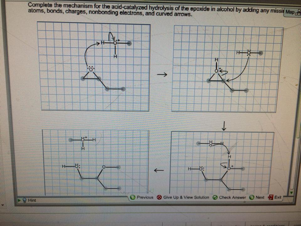 Solved Complete the mechanism for the base-catalyzed opening | Chegg.com
