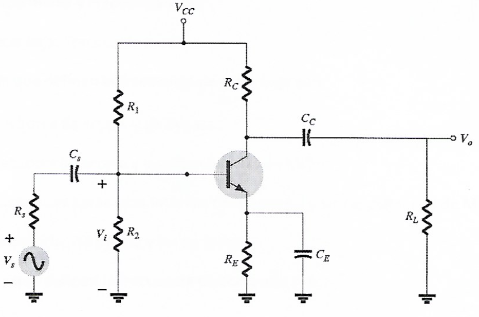 Solved Design a BJT amplifier circuit by choosing any value | Chegg.com