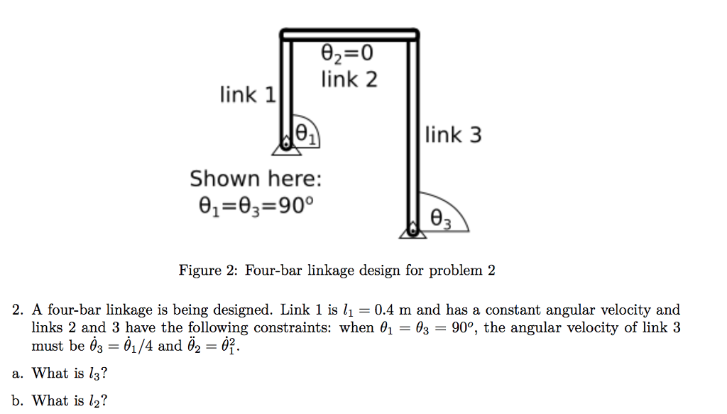 Solved Link 1 Link 2 Link 3 Shown Here: 01 03-900 Figure 2: | Chegg.com