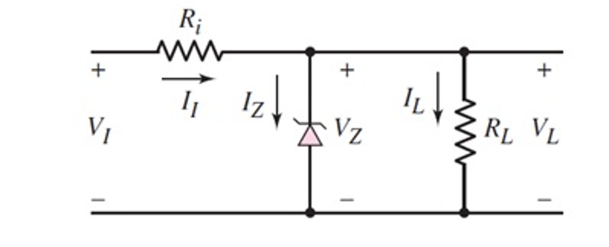 Solved Consider the Zener diode circuit shown below. Let VI=