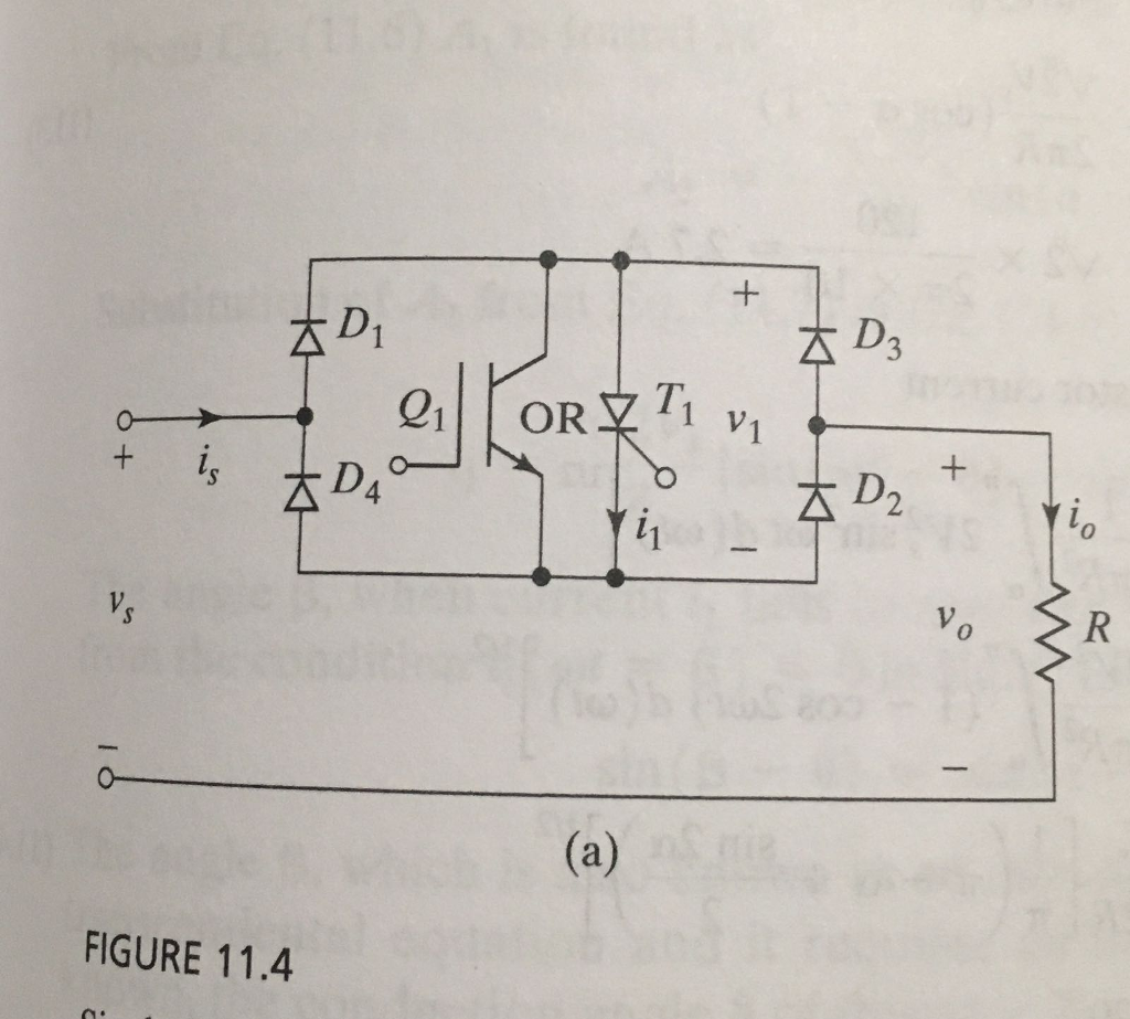 Solved The Single-phase Full-wave Ac Voltage Controller In | Chegg.com